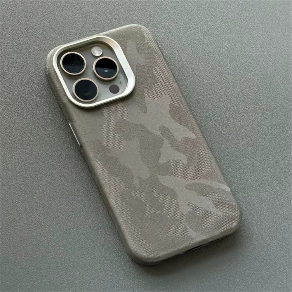 Case Couro Camuflado