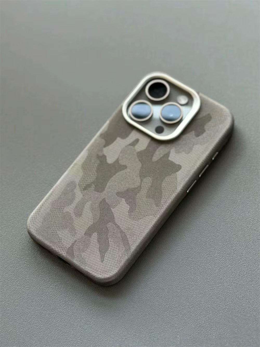 Case Couro Camuflado