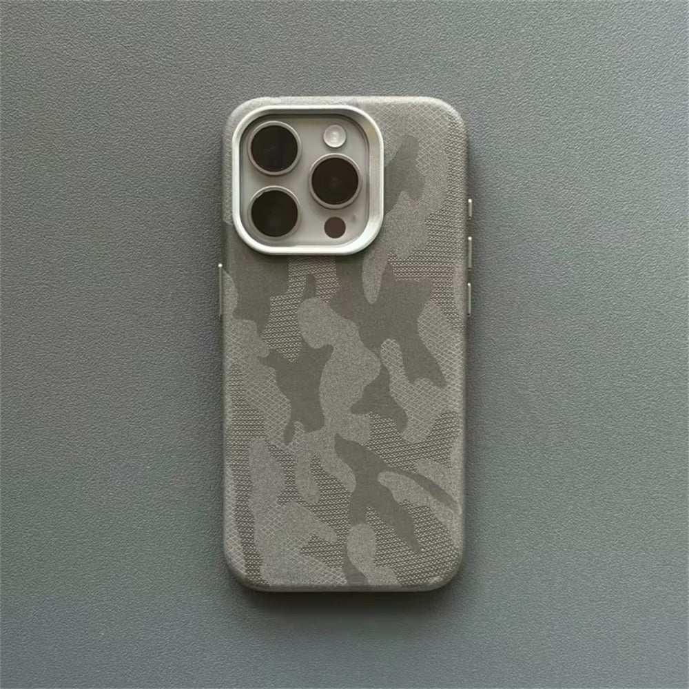 Case Couro Camuflado